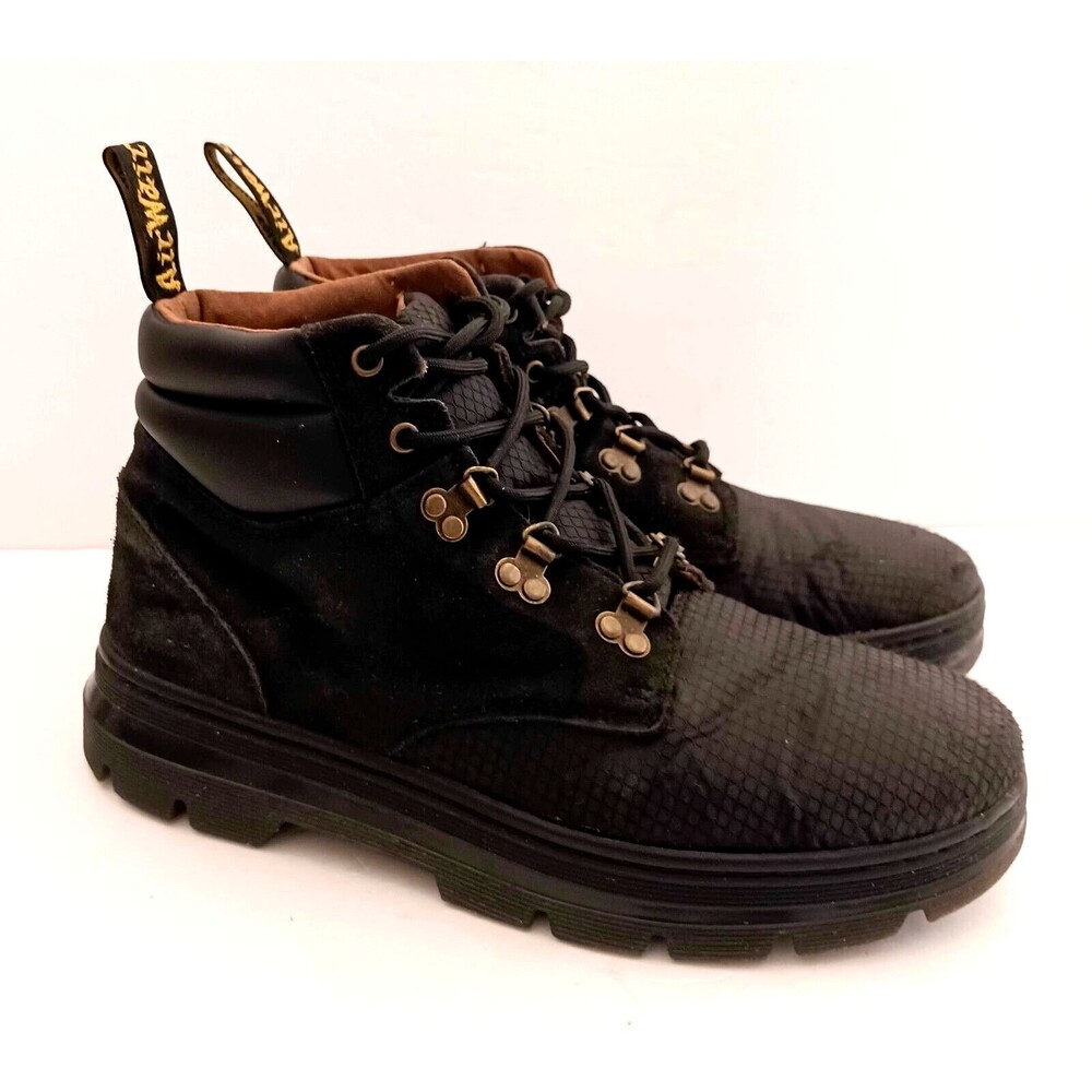 Dr Martens Rakim Utility Chukka Hiking Boot Blk Tough Synthetic Blk Suede 11M
